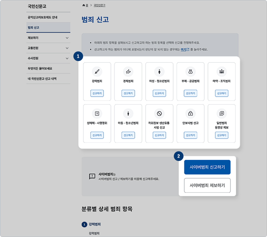 민원 신청 · 안내 이미지